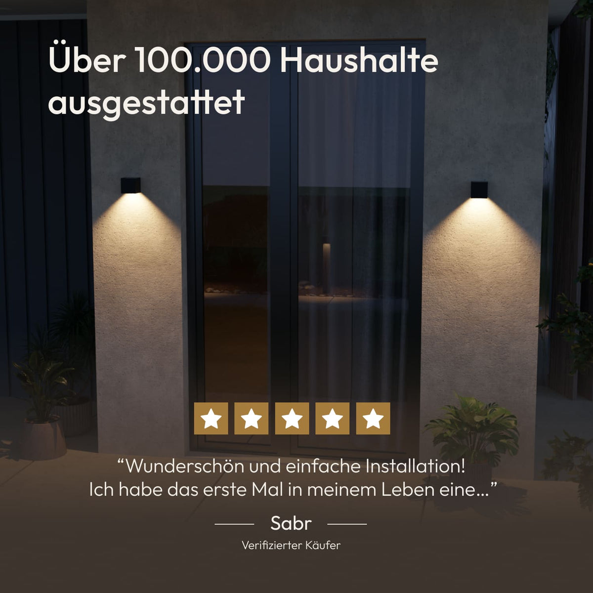 Havis Solar Wandleuchte