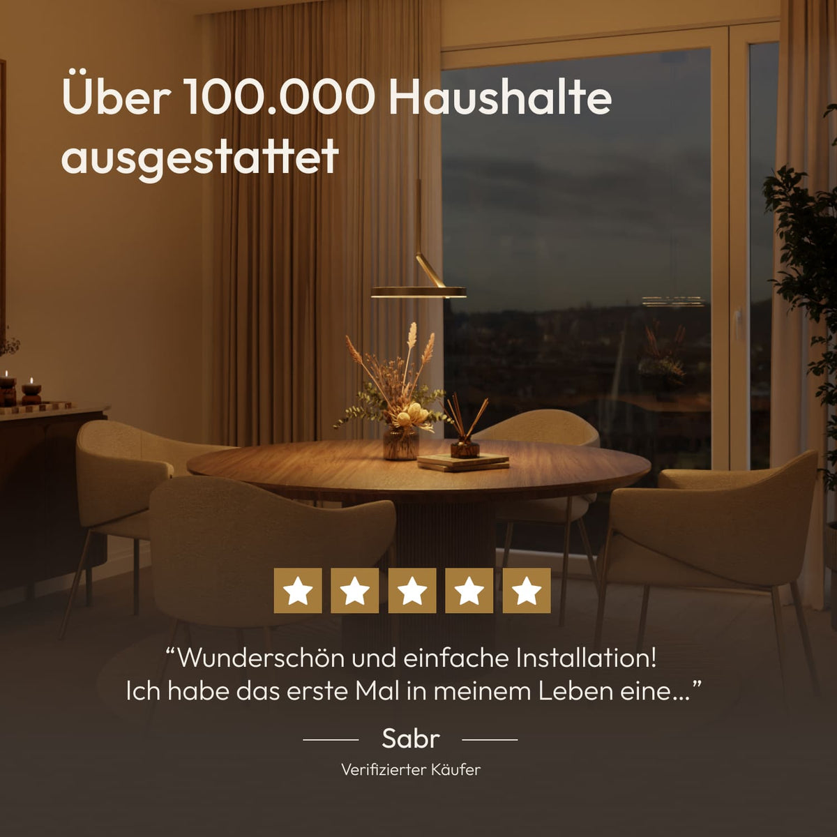 #Farbe_Champagner gebürstet