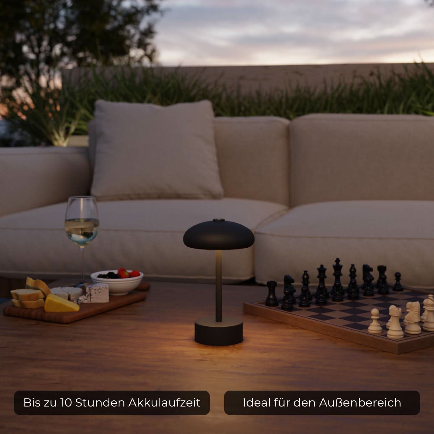 Elario Akku Tischleuchte