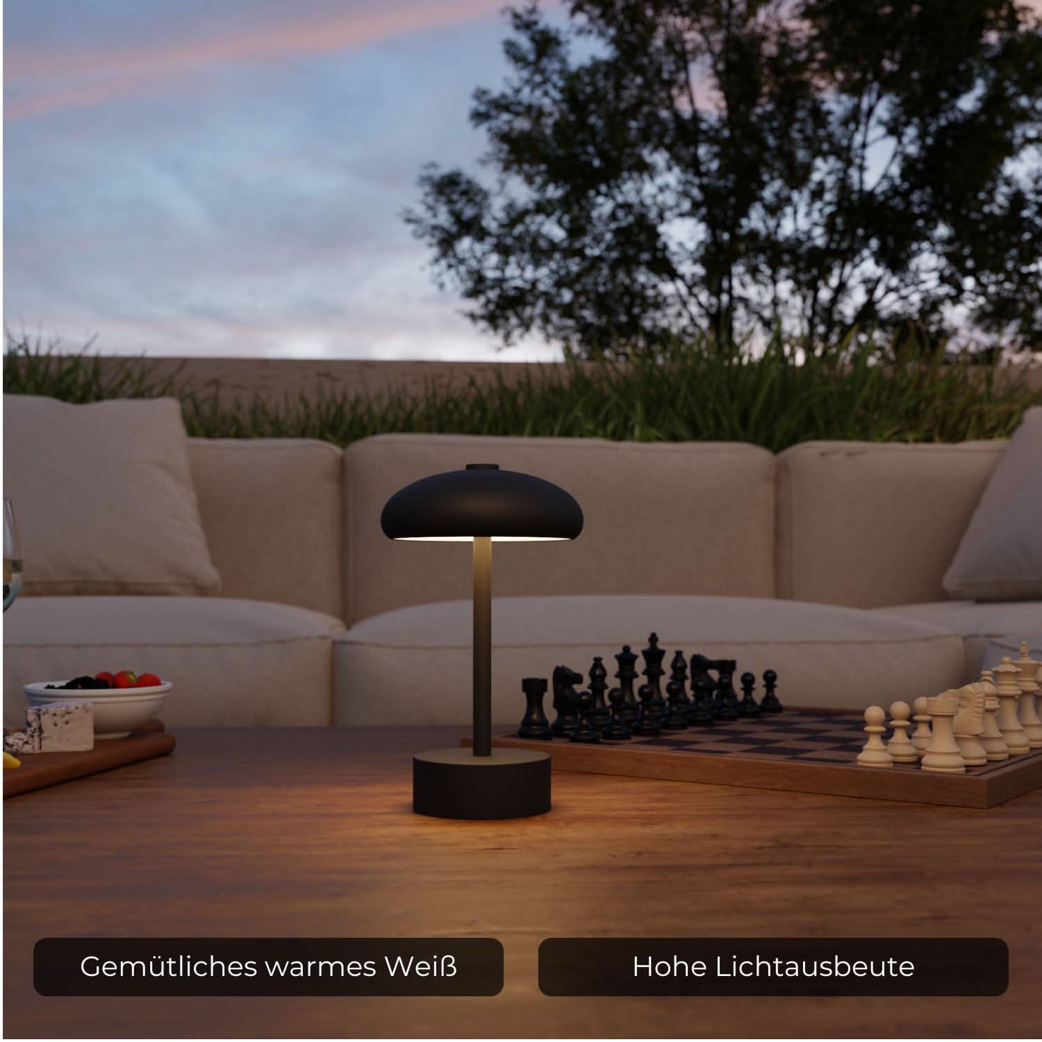 Elario Akku Tischleuchte