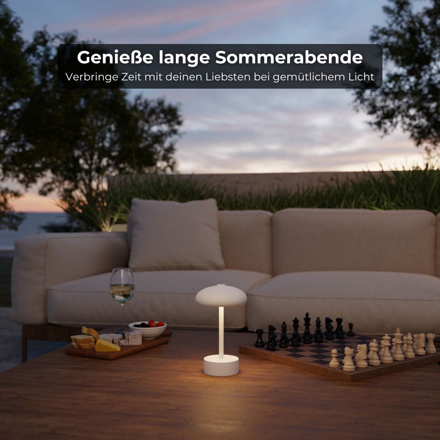 Elario Akku Tischleuchte