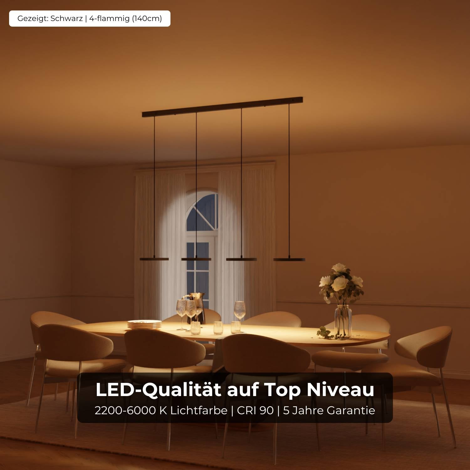 DALI-2 DT8: Evanos Pendelleuchte