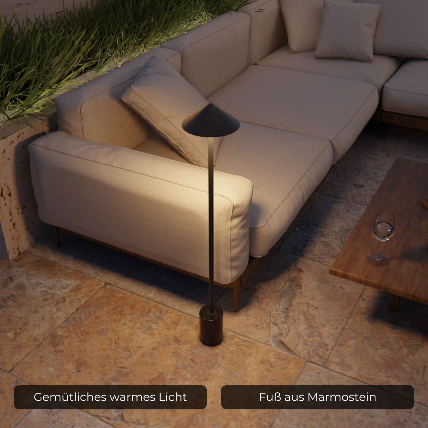 Saphira Akku Stehleuchte