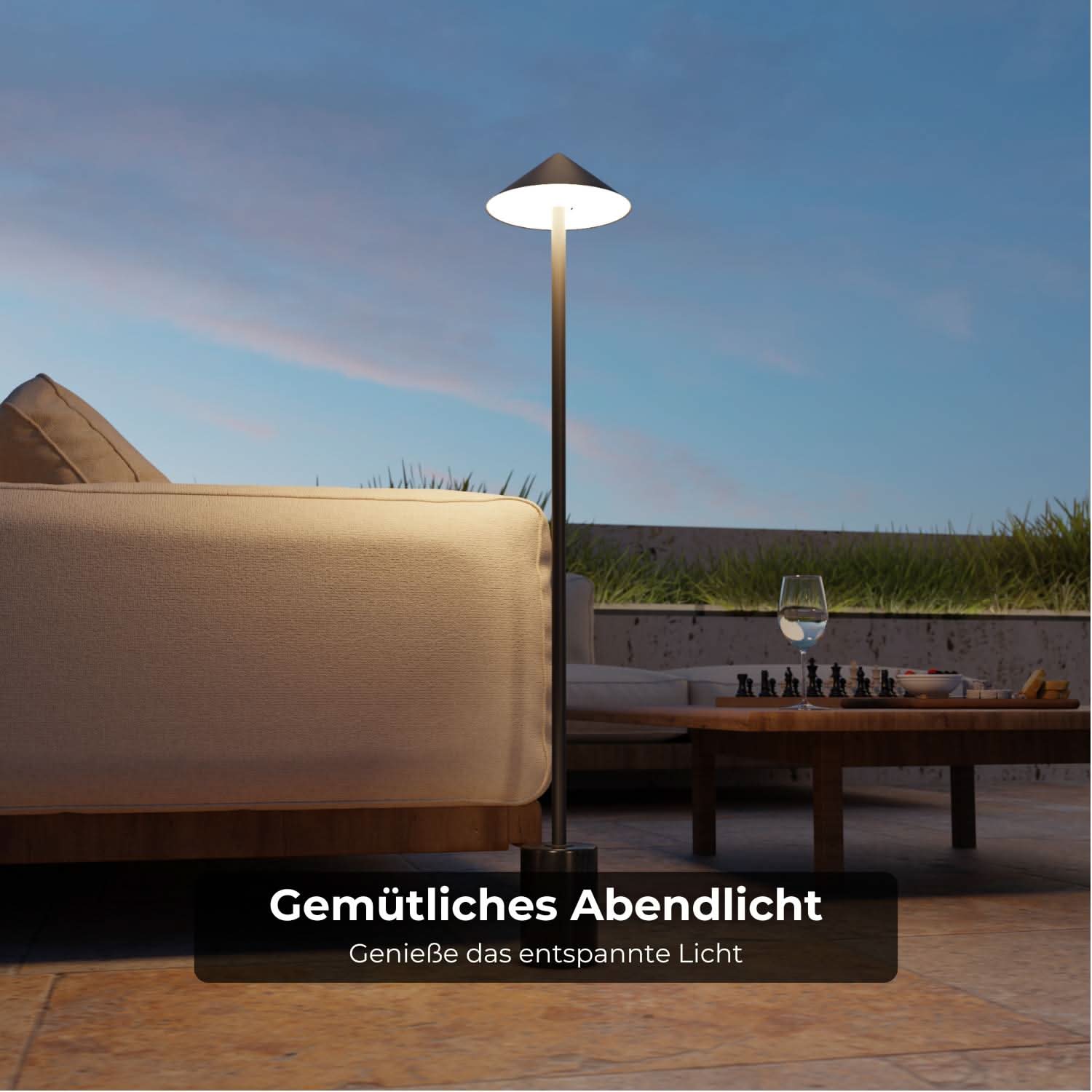 Saphira Akku Stehleuchte