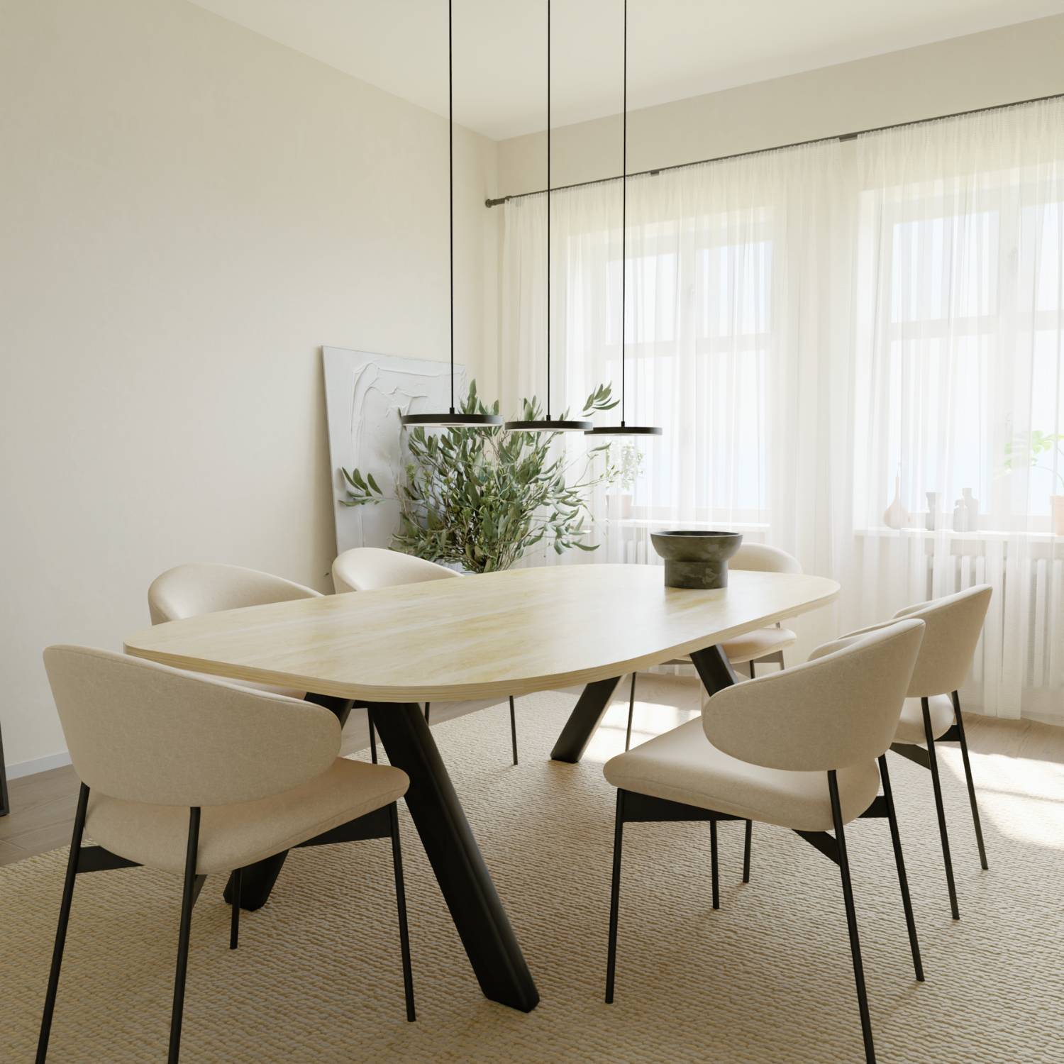 DALI-2 DT8: Evanos Pendelleuchte