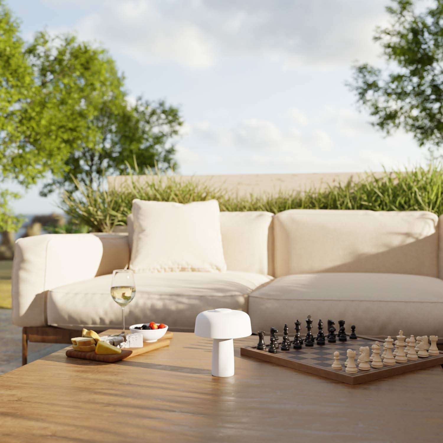 B-Ware: Lanea Akku Tischleuchte