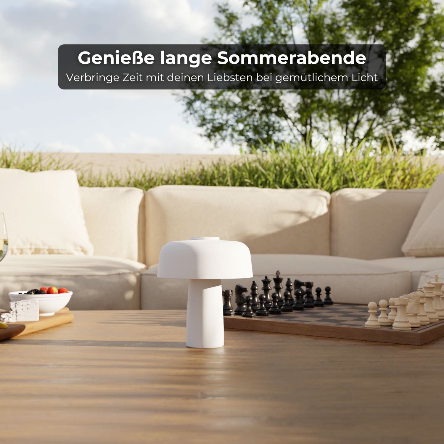 B-Ware: Lanea Akku Tischleuchte