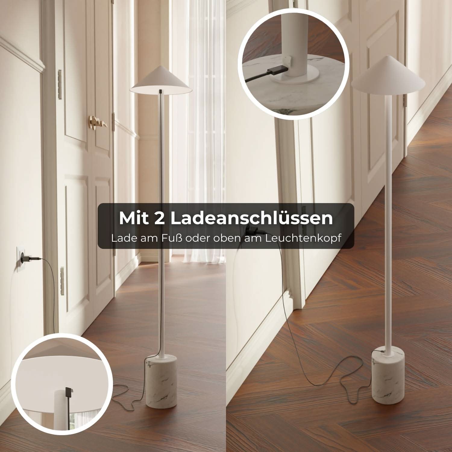 Saphira Akku Stehleuchte