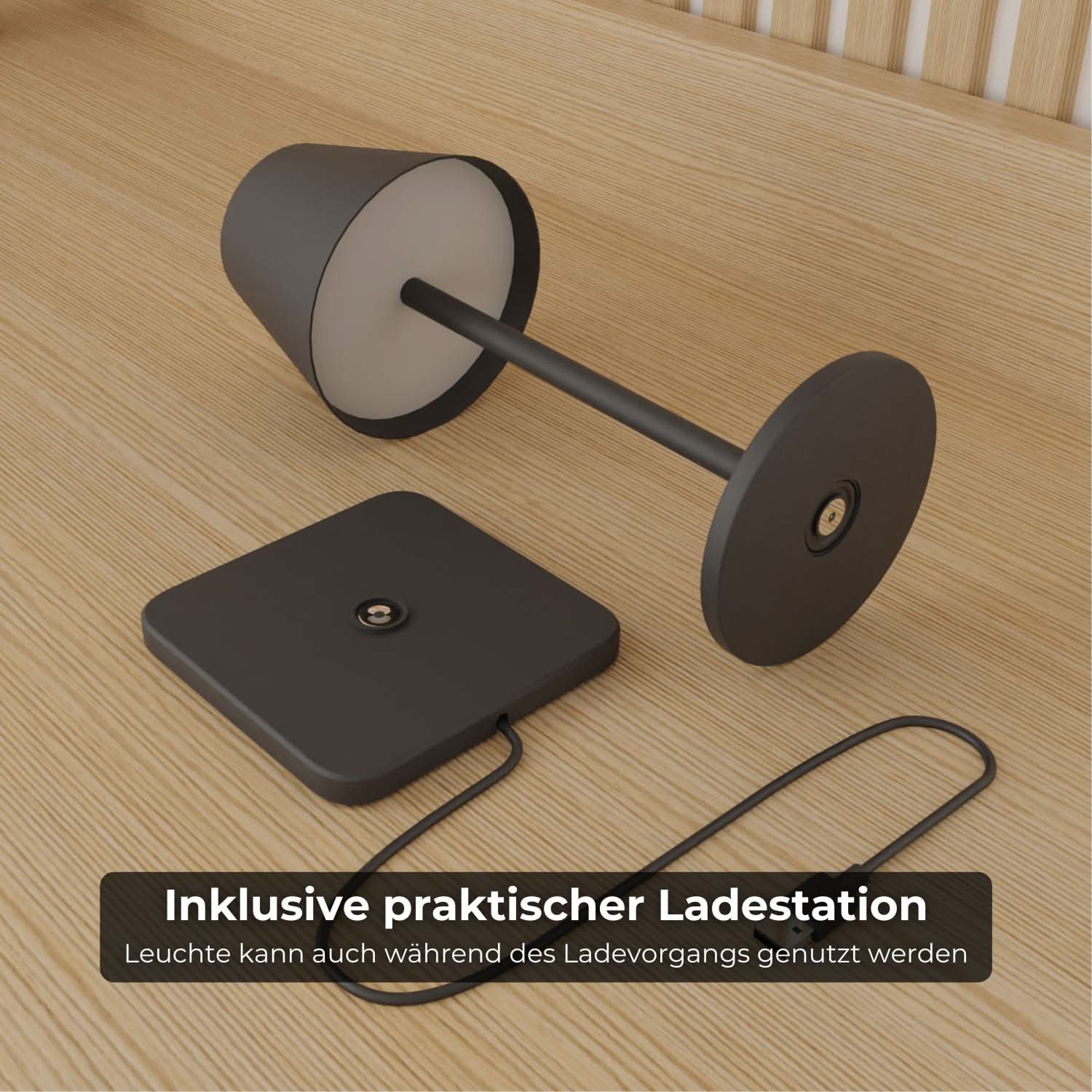 Velaris Akku Tischleuchte