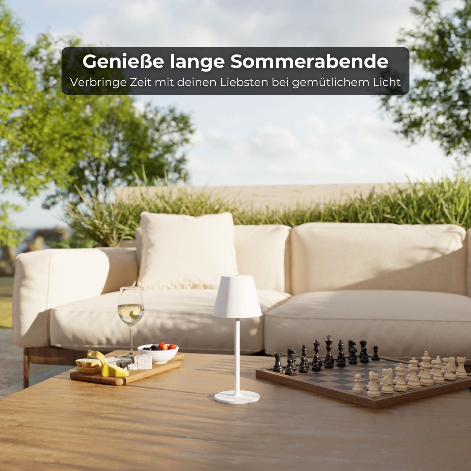 Velaris Akku Tischleuchte