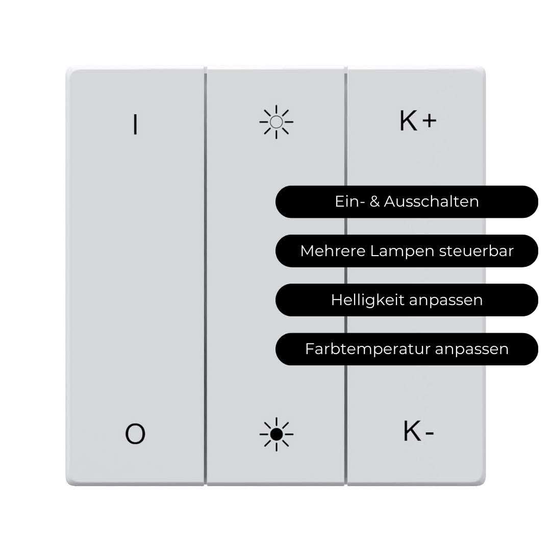 Kabelloser Bluetooth Dimmschalter